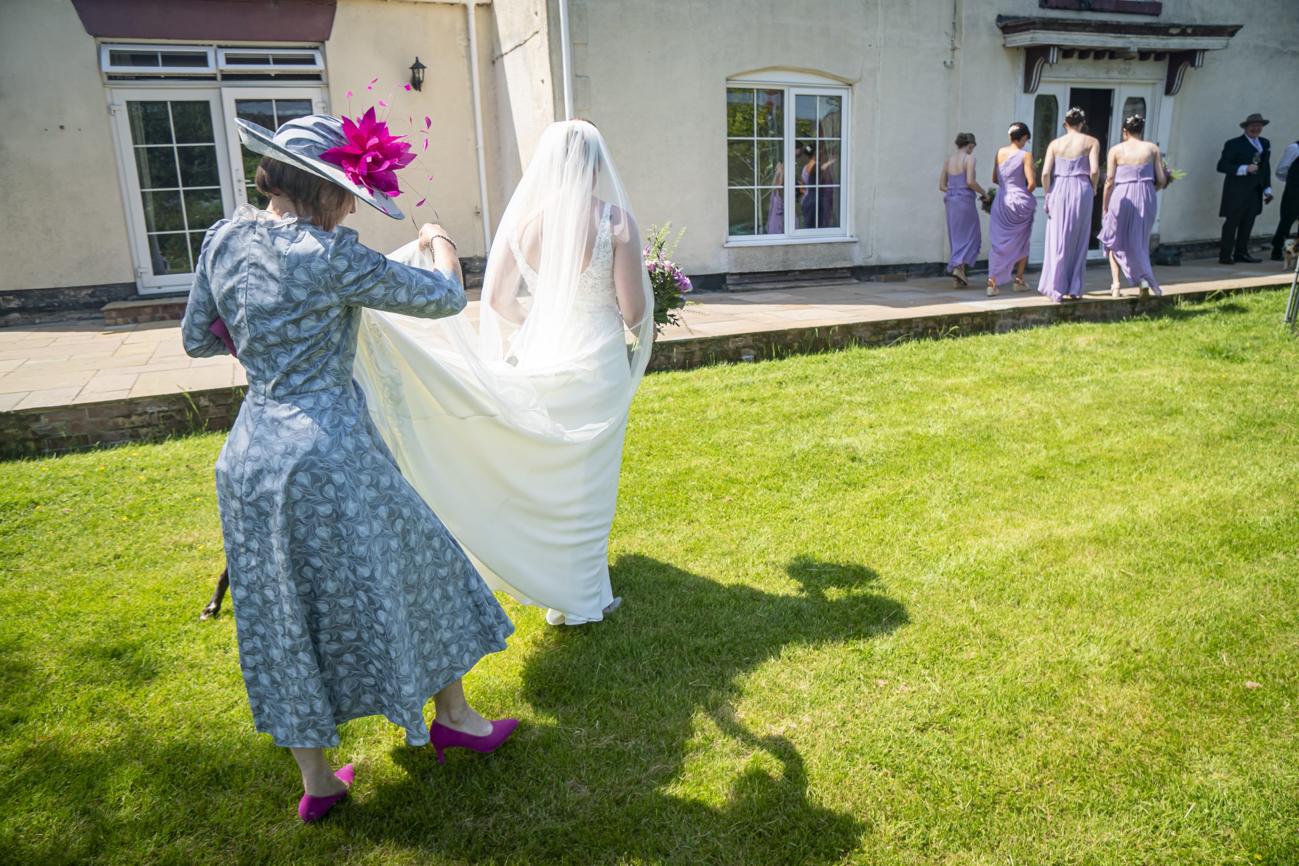 Bride and Mum