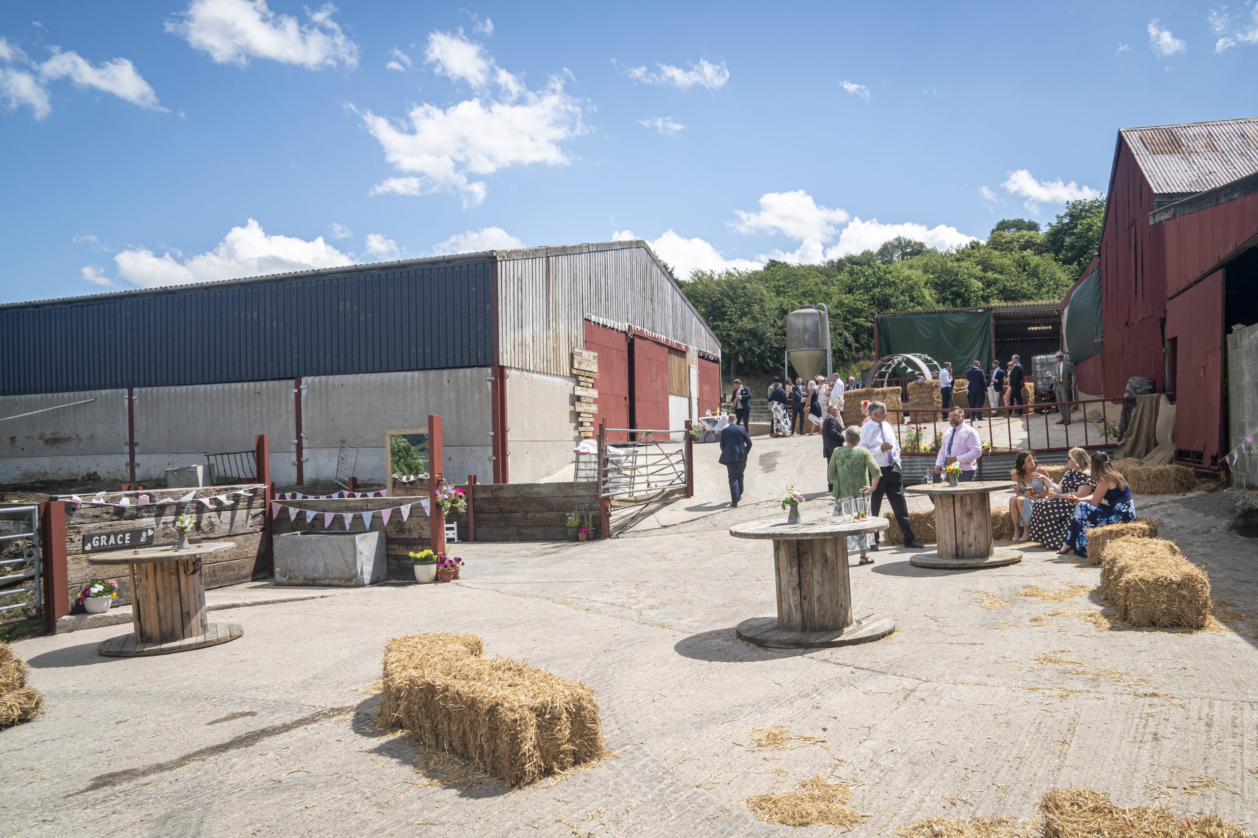Barn wedding venue